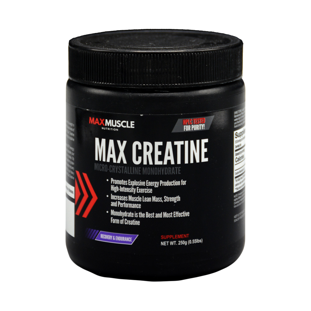 max-muscle-max-creatine-250g-1.jpg مکمل کراتین مکس ماسل 250 گرم - Image 1